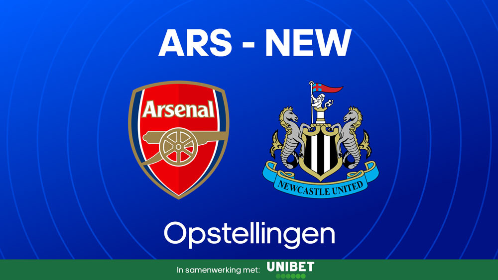 arsenal newcastle united opstellingen