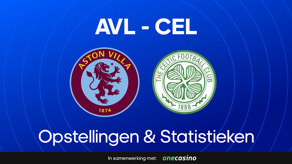 aston villa celtic opstellingen