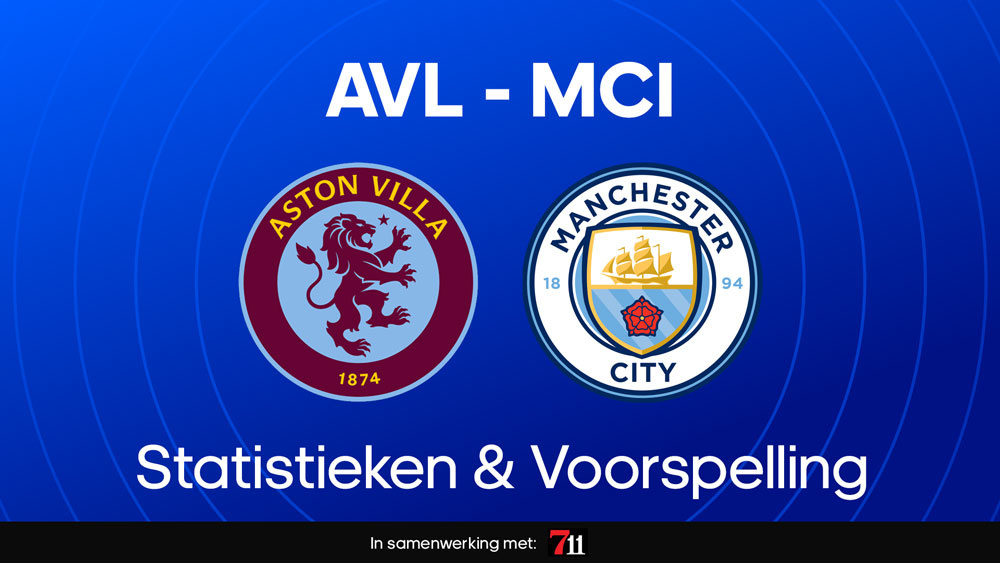 aston villa manchester city statistieken voorspelling