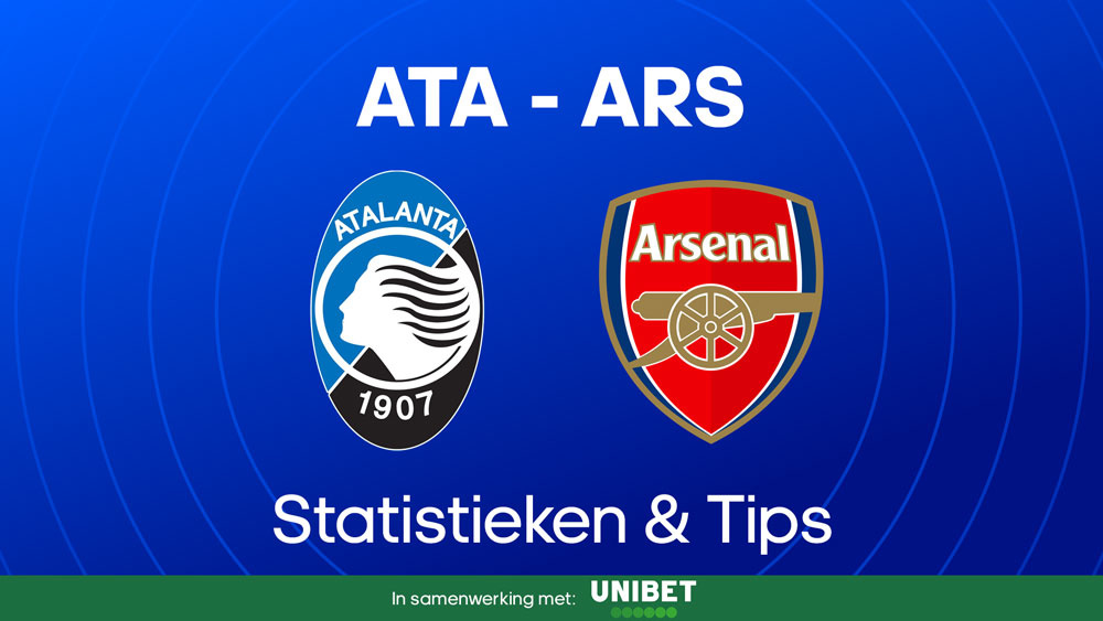 atalanta arsenal voorspelling opstellingen en statistieken