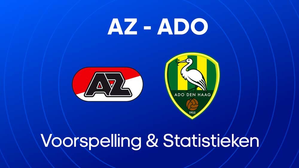az ado den haag voorspelling statistieken