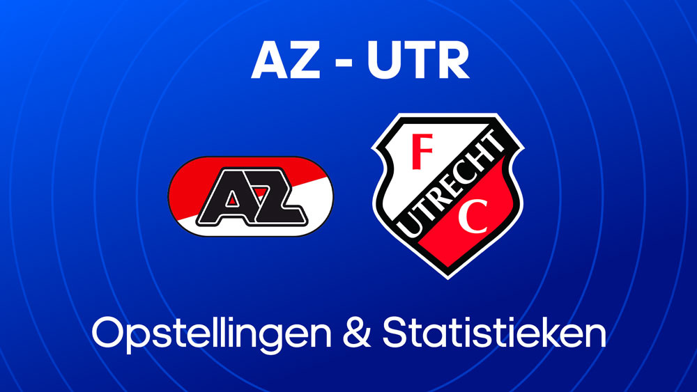 AZ FC Utrecht Opstellingen Statistieken
