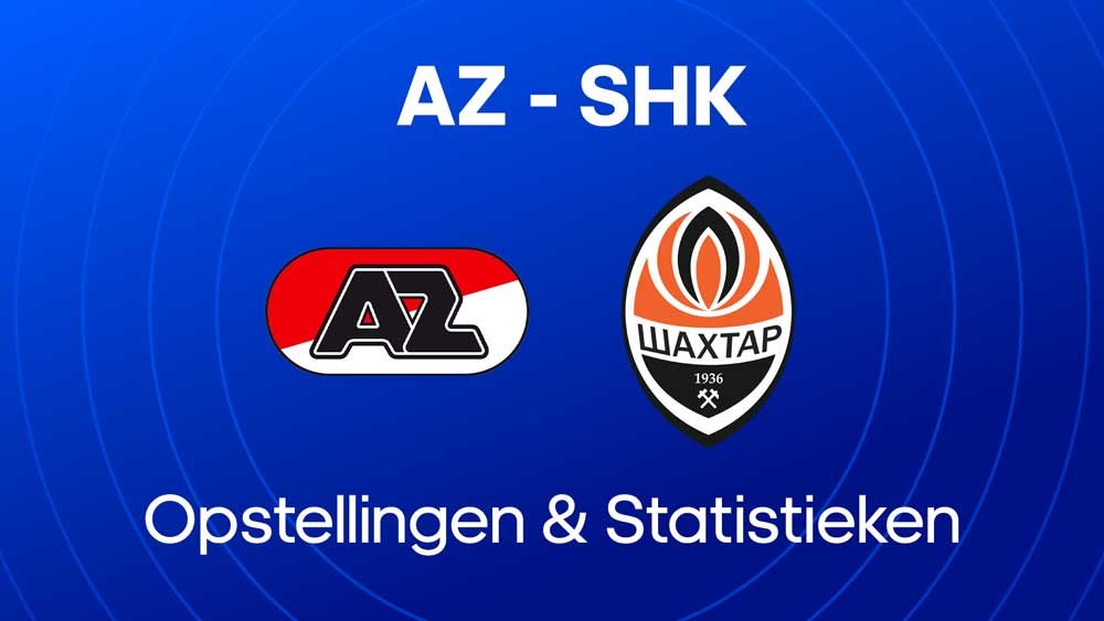az shaktar donetsk opstellingen statistieken