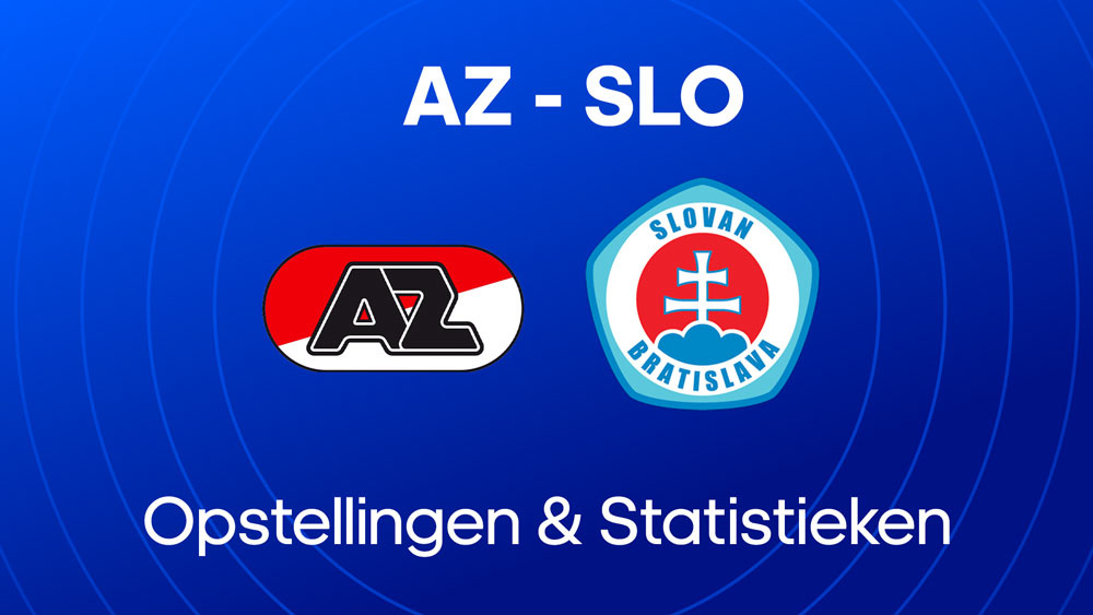 Az Slovan Bratislava opstellingen statistieken