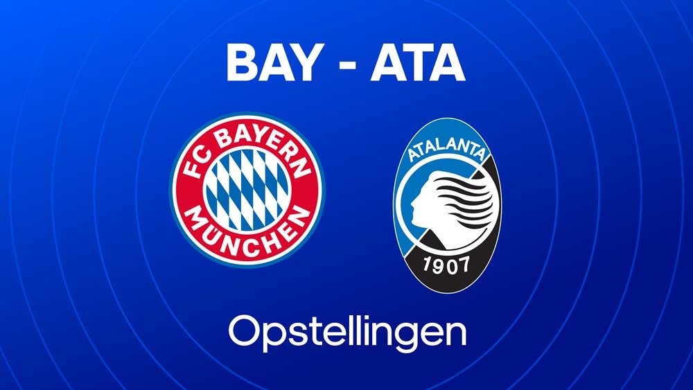 bayern atalanta bergamo opstellingen