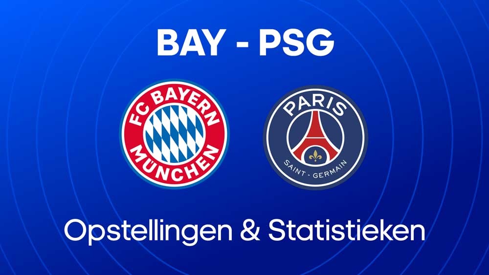 bayern psg opstellingen statistieken