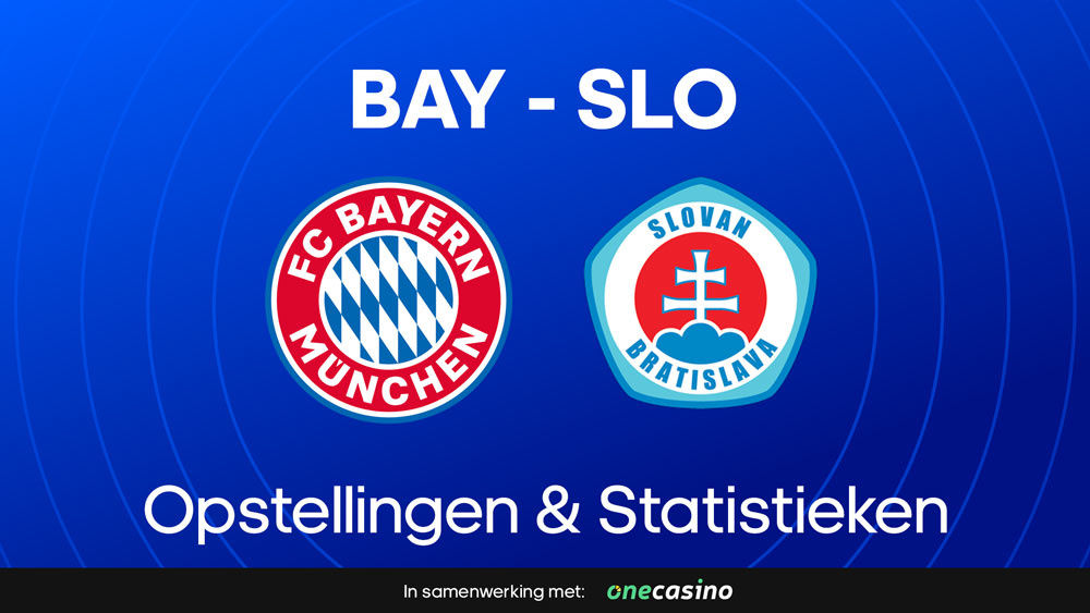 Bayern Slovan Bratislava Opstellingen Statistieken