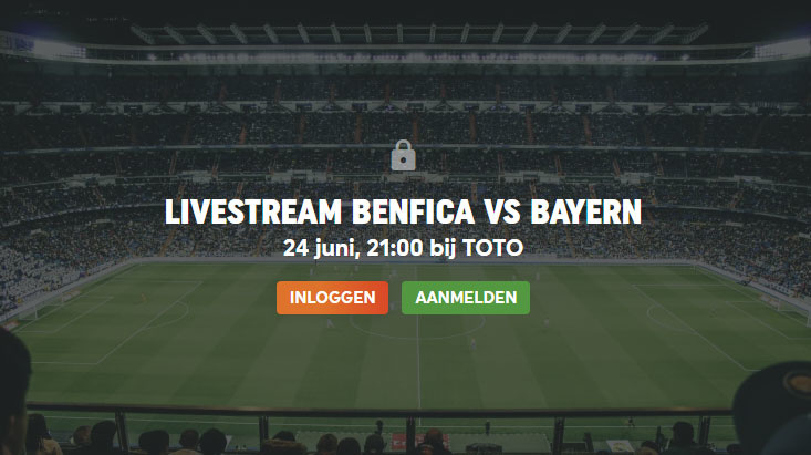 klik op deze image om gratis benfica bayern te kunnen kijken