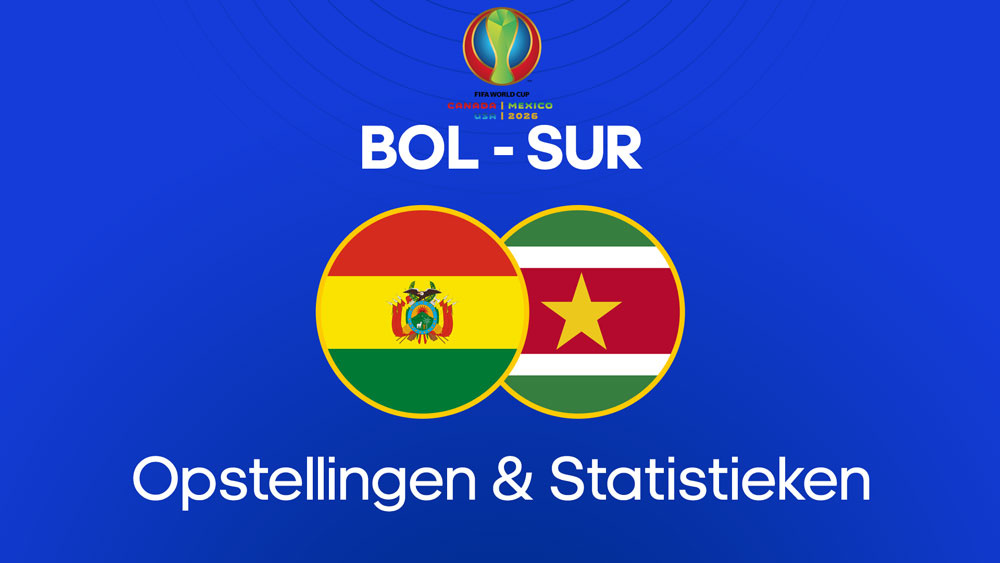 bolivia suriname opstellingen statistieken