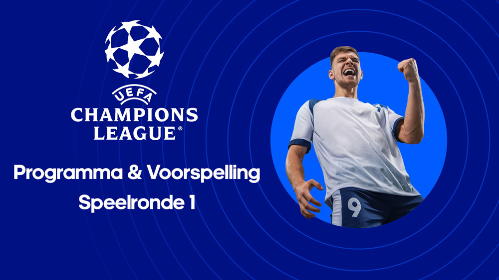 champions league speelronde 1 voorspelling