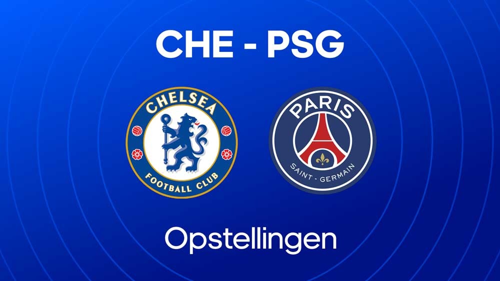 chelsea fc psg opstellingen