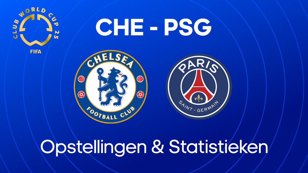 chelsea psg opstellingen statistieken