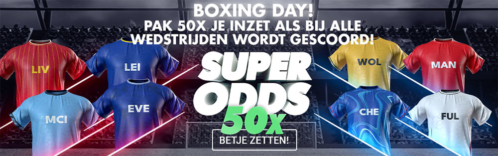 circus boxing day programma win 50x inzet als iedere wedstrijd wordt gescoord