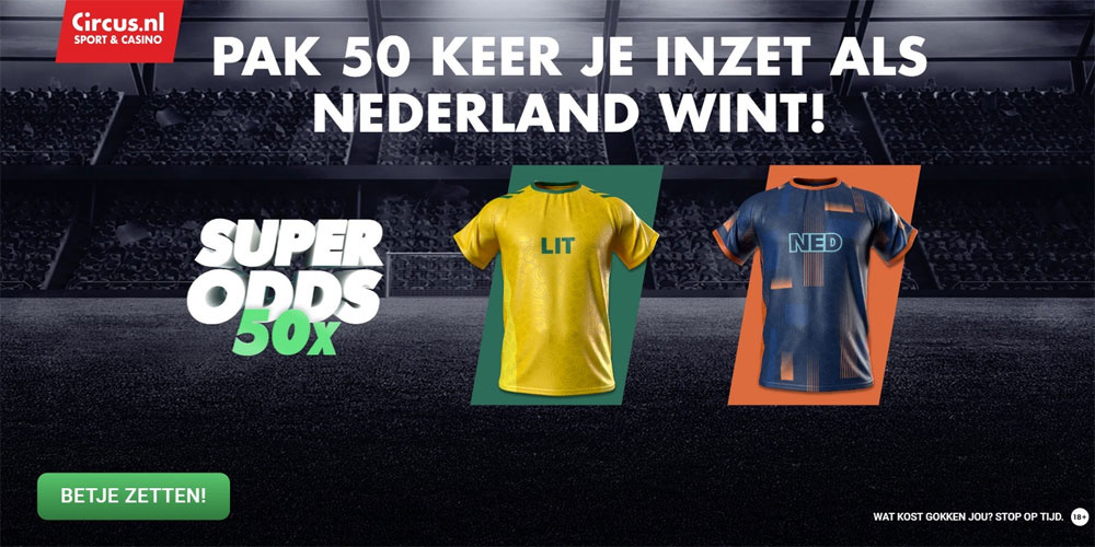 circus super odds litouwen nederland