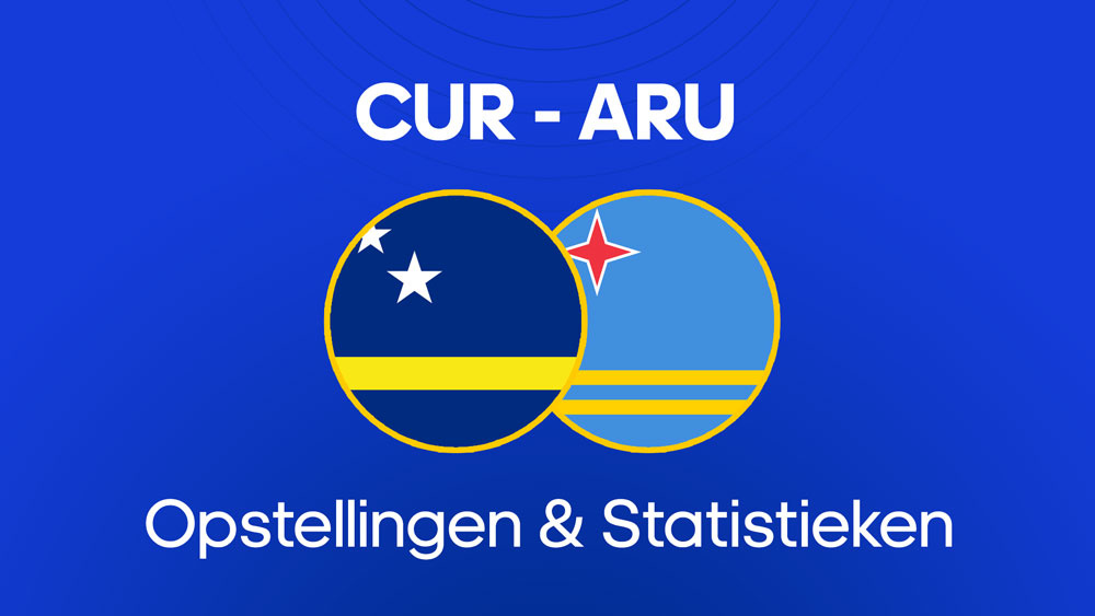 curacaos voetbalelftal arubaans voetbalelftal opstellingen statistieken
