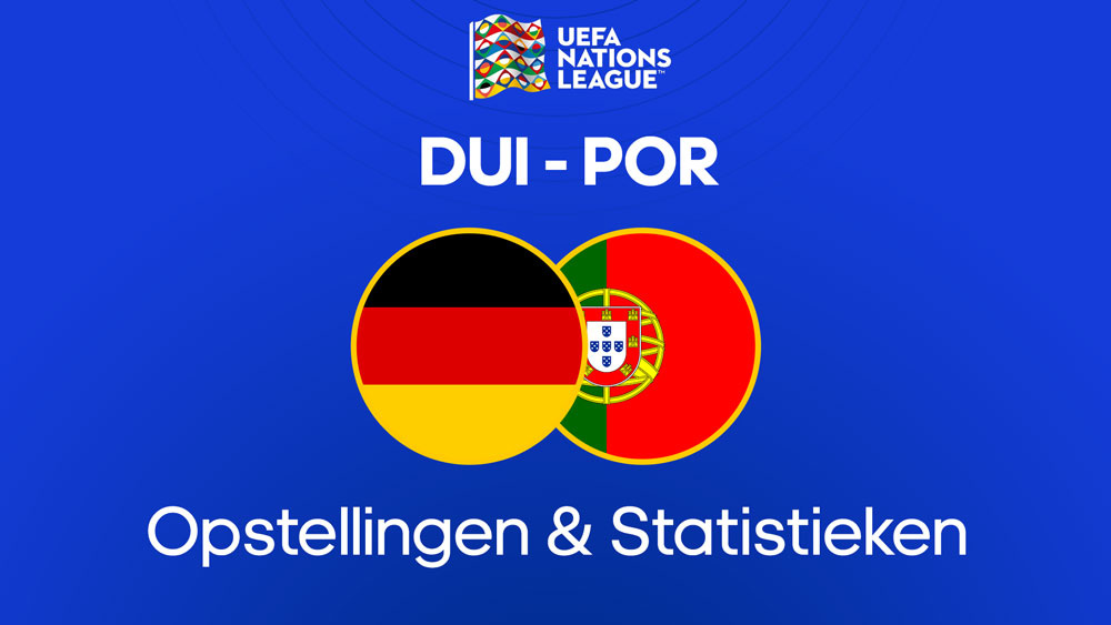 duits voetbalelftal portugees voetbalelftal opstellingen statistieken