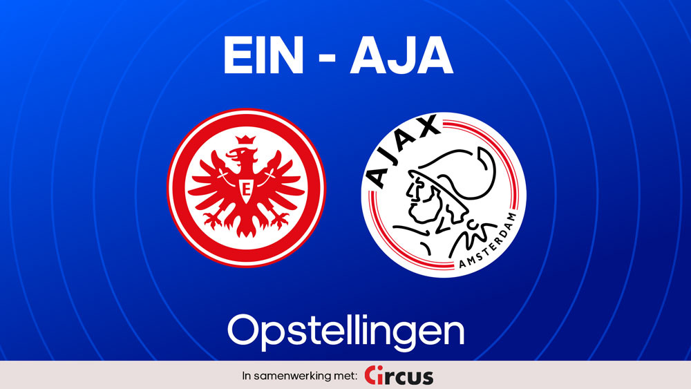 eintracht frankfurt ajax opstellingen