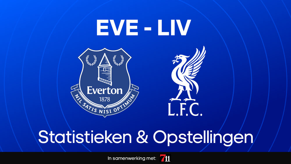 everton liverpool statistieken opstellingen