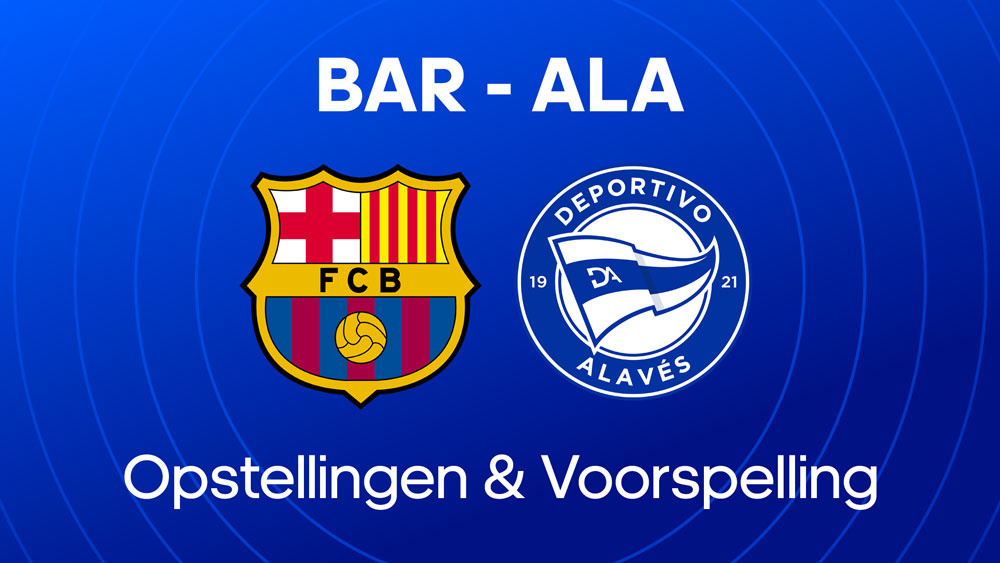 fc barcelona alaves opstellingen statistieken