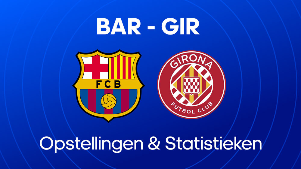 fc barcelona girona fc opstellingen statistieken