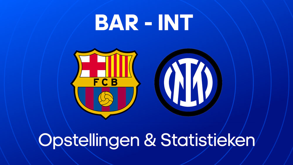 fc barcelona inter opstellingen tijdlijn