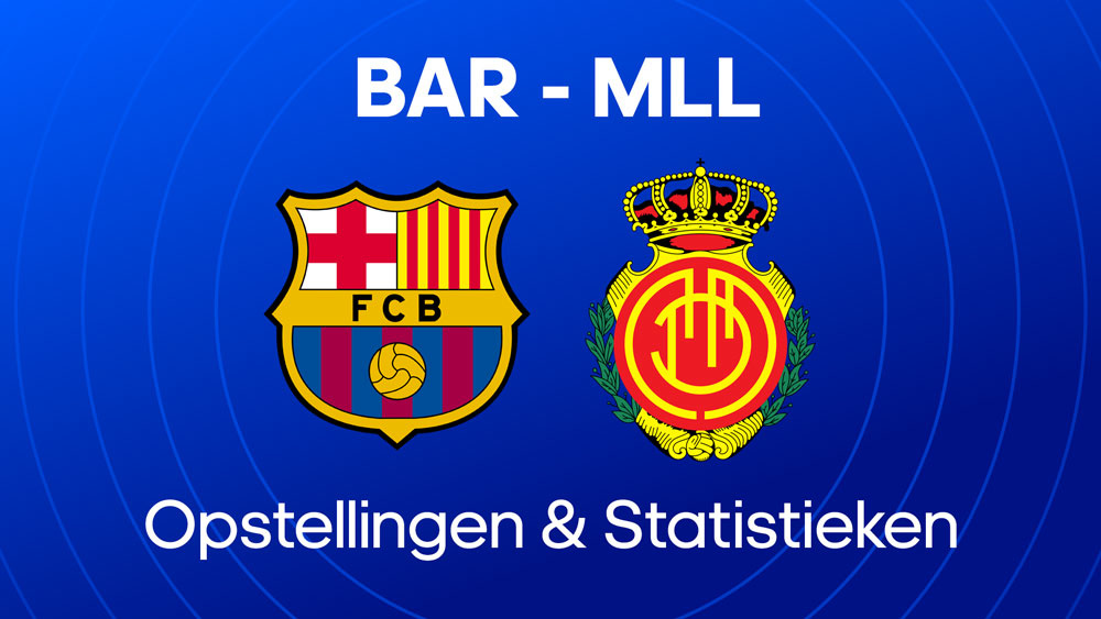 fc barcelona rcd mallorca opstellingen statistieken