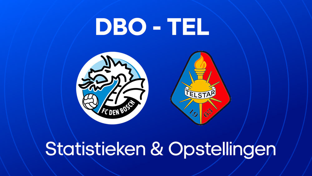 fc den bosch telstar opstellingen tijdlijn