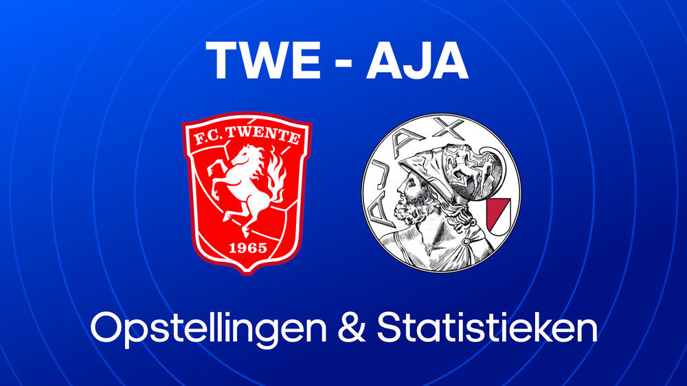 fc twente ajax opstellingen statistieken