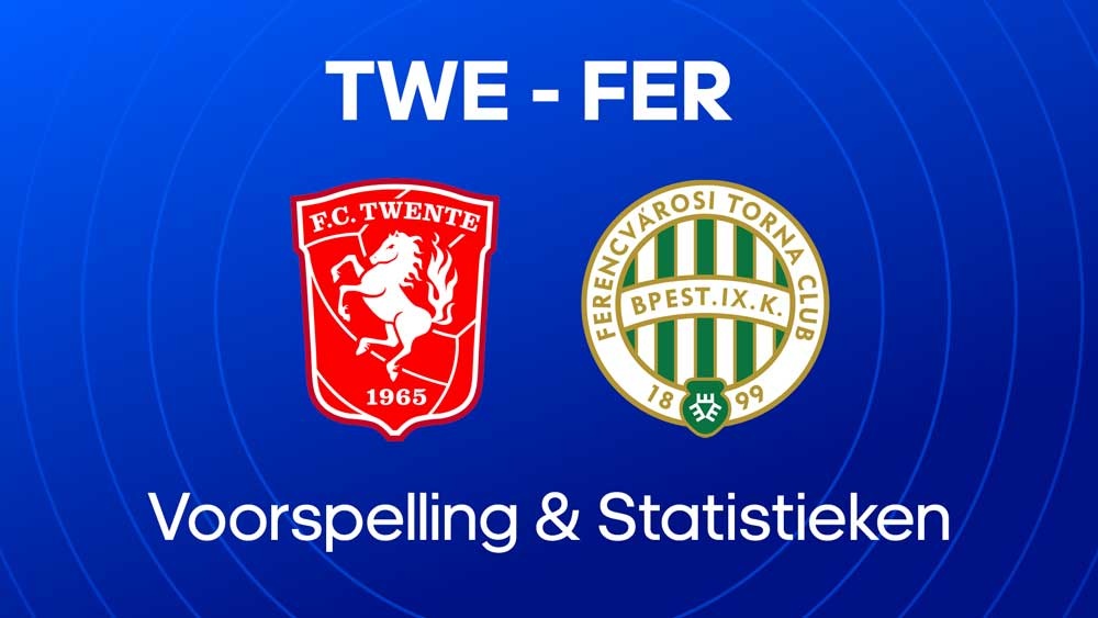 fc twente ferencvaros statistieken voorspelling
