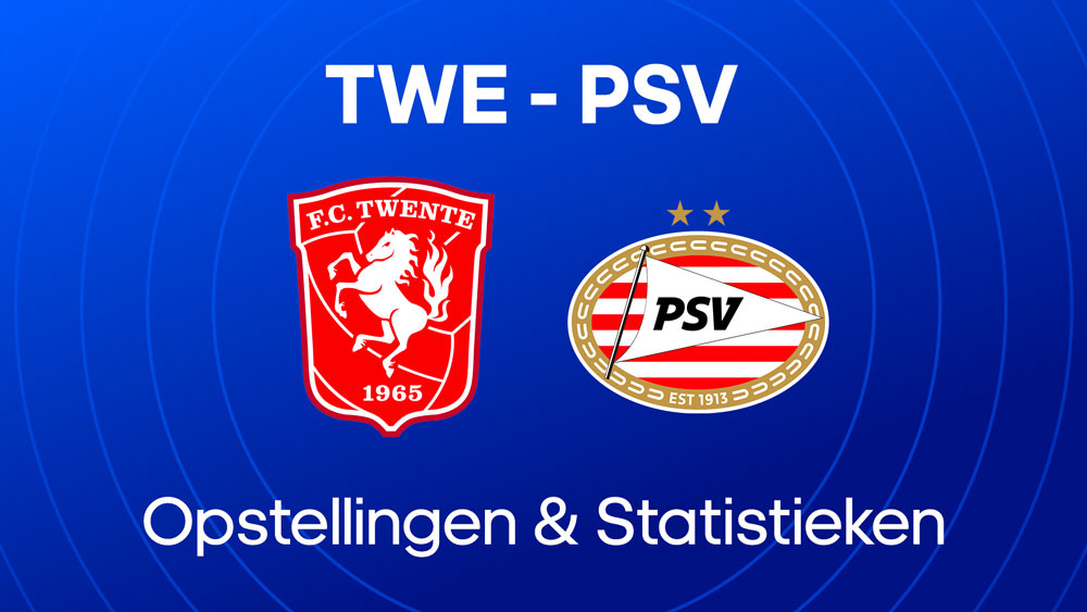 fc twente psv opstellingen statistieken
