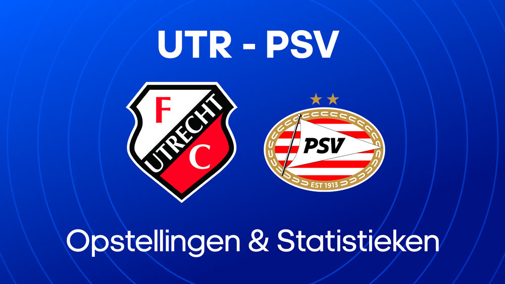 fc utrecht psv opstellingen statistieken