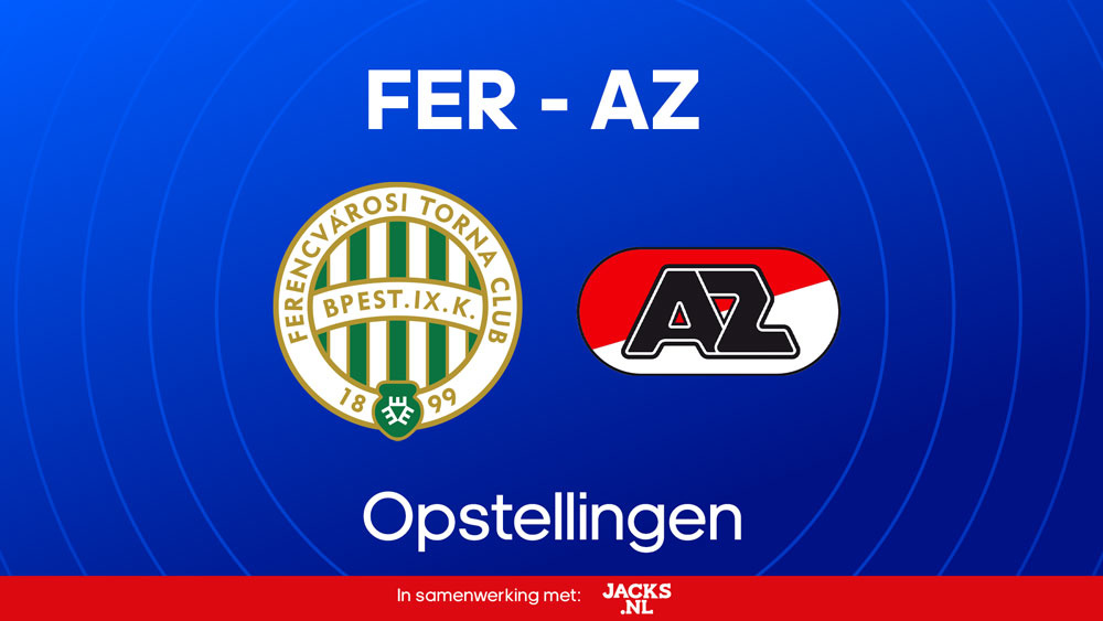 ferencvaros az alkmaar opstellingen