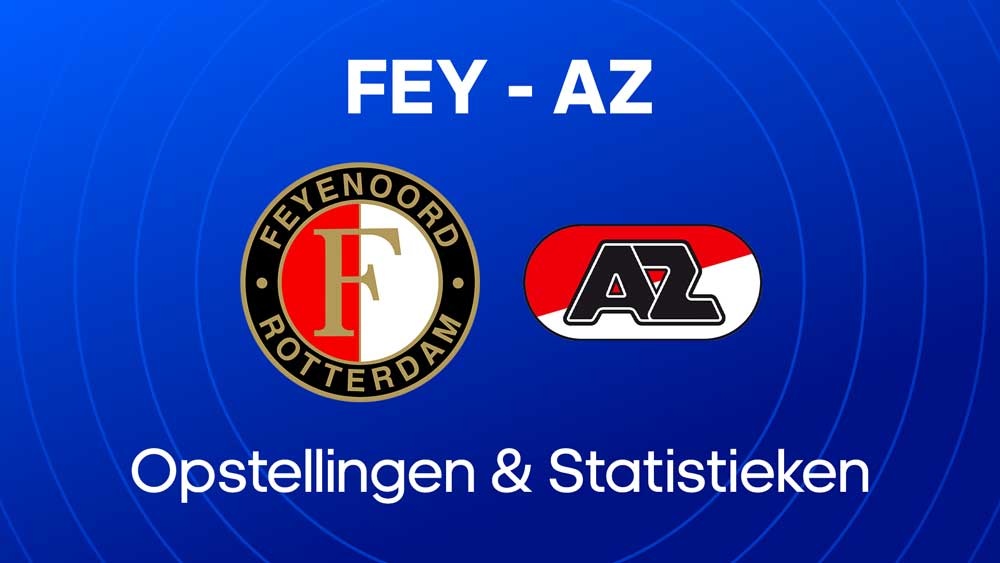 feyenoord az opstellingen wedden statistieken