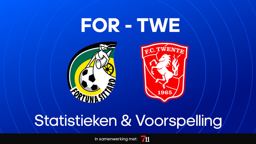 fortuna sittard fc twente statistieken opstellingen