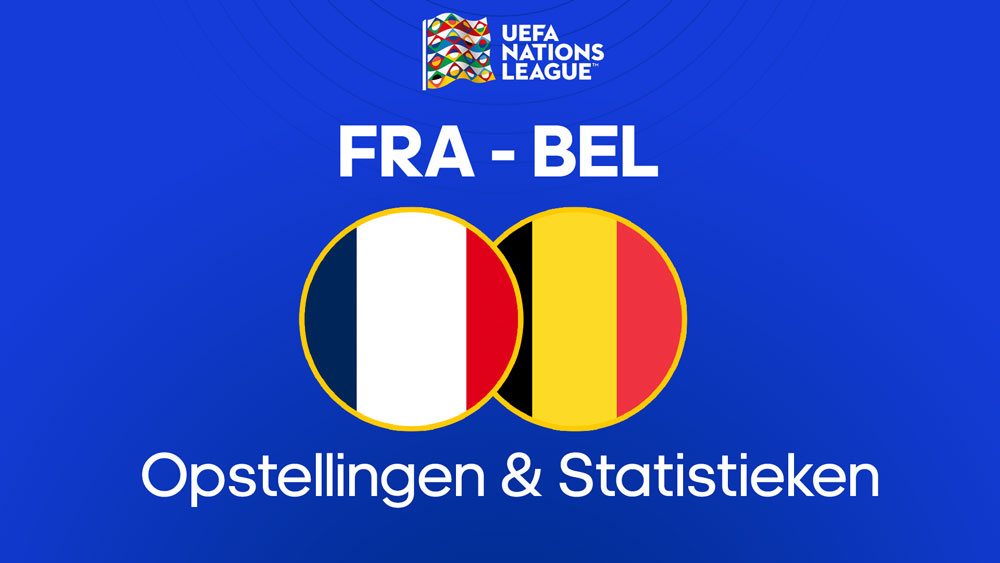 frans voetbalelftal belgisch voetbalelftal opstellingen statistieken
