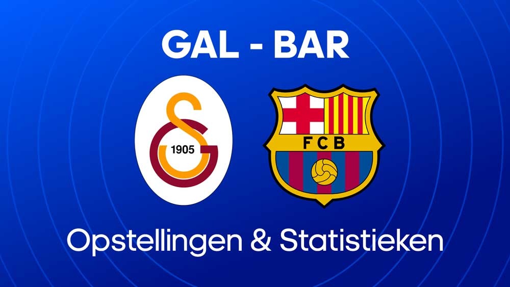 galatasaray fc barcelona opstellingen statistieken