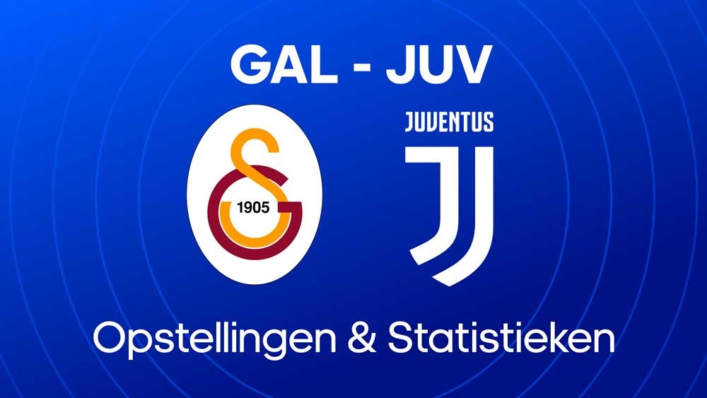 galatasaray juventus opstellingen statistieken