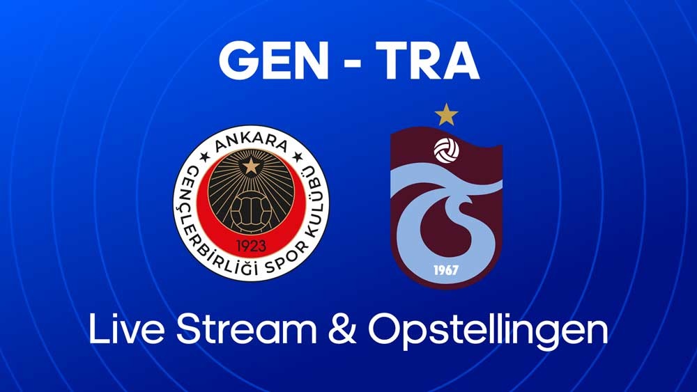 Genclerbirligi trabzonspor Live Stream Opstellingen