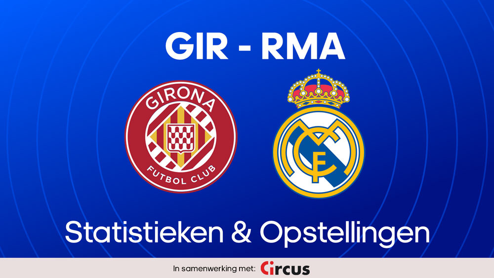 girona fc real madrid statistieken opstellingen