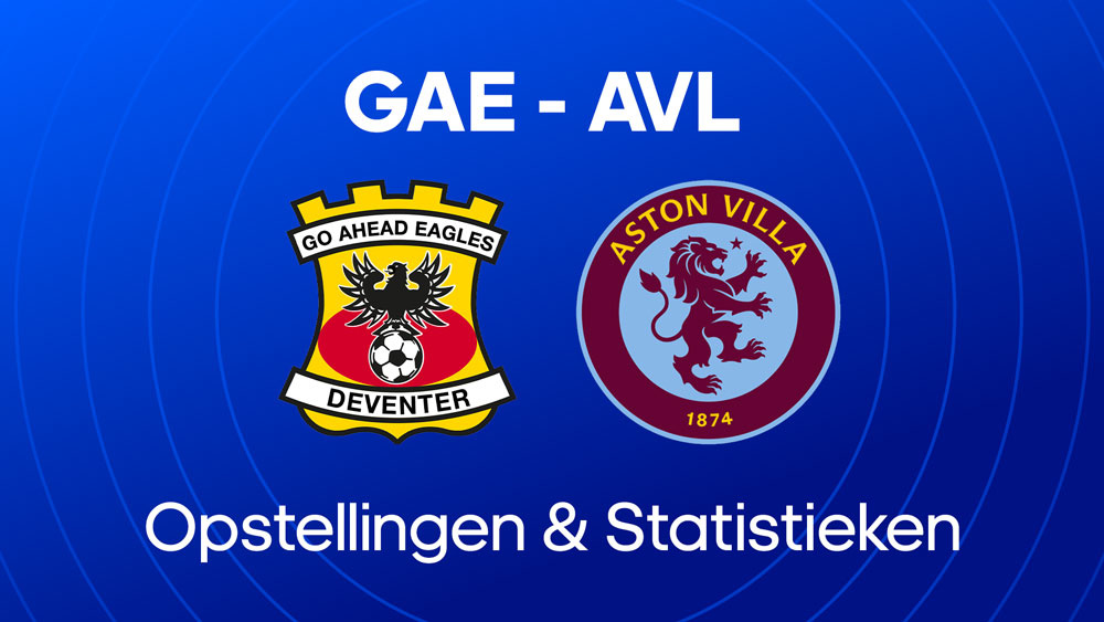 Go Ahead eagles Aston Villa Opstellingen Statistieken