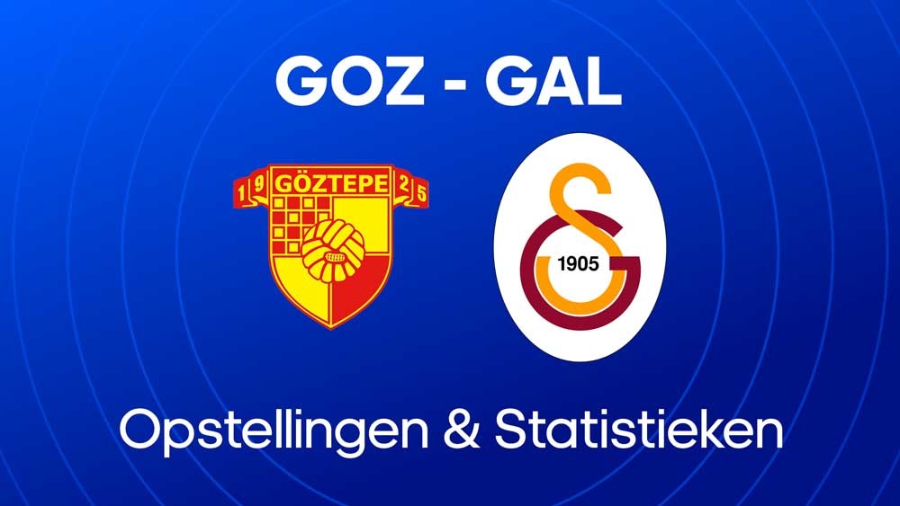 goztepe galatasaray opstellingen statistieken