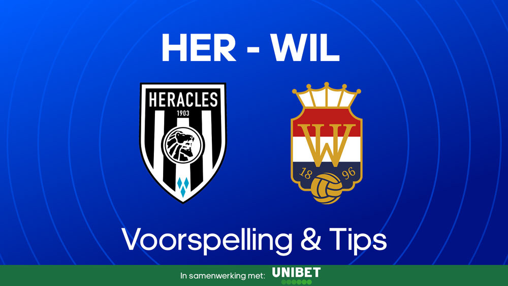 heracles willem 2 voorbeschouwing voorspelling en opstellingen