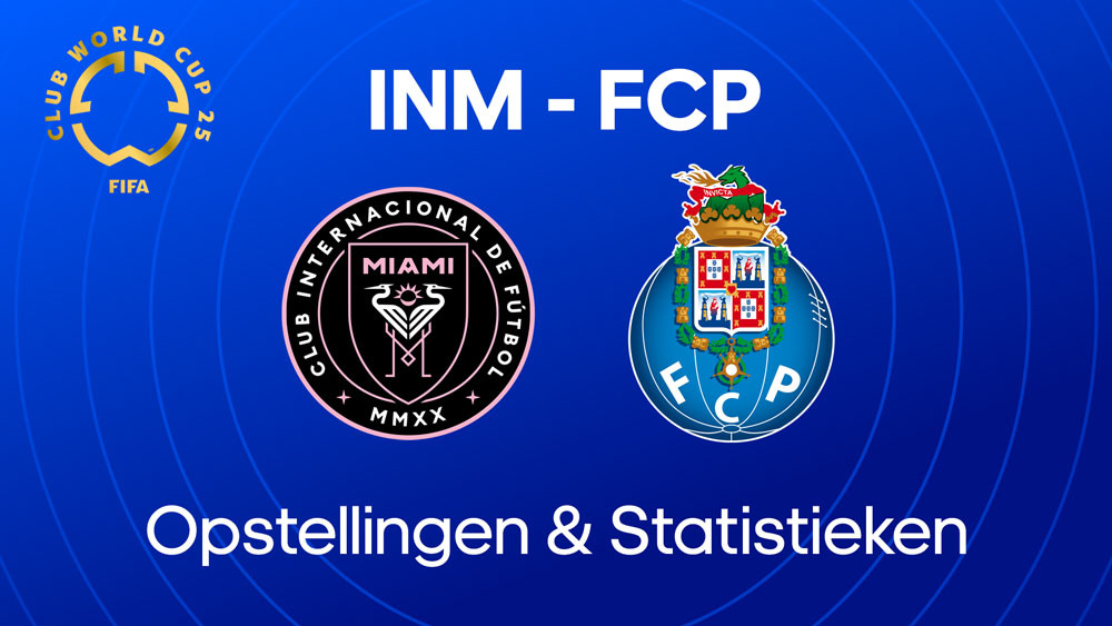 inter miami fc porto opstellingen statistieken