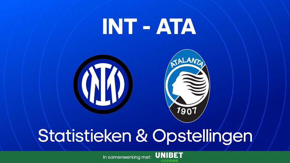 inter milan atalanta bergamo opstellingen statistieken en voorspelling