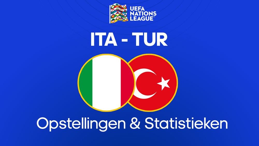 italiaans voetbalelftal turks voetbalelftal opstellingen statistieken