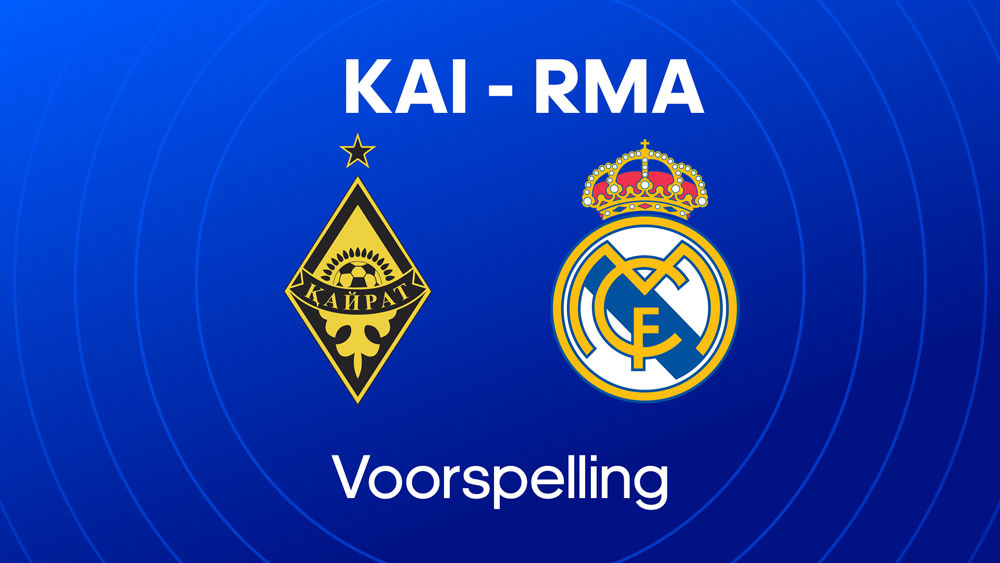 Kairat Almaty Real Madrid opstellingen voorspelling en betting tips
