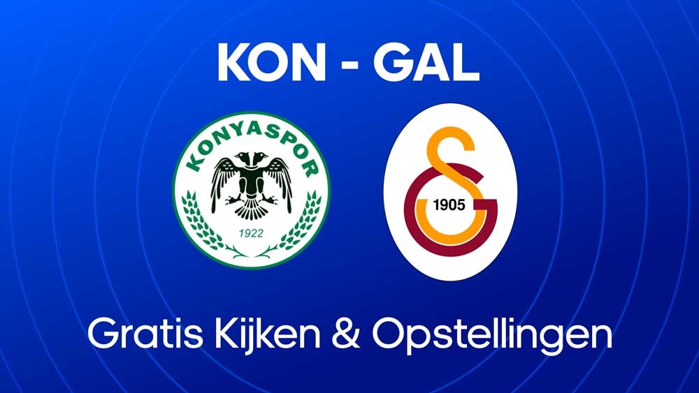 konyaspor galatasaray waar kijken opstellingen statistieken
