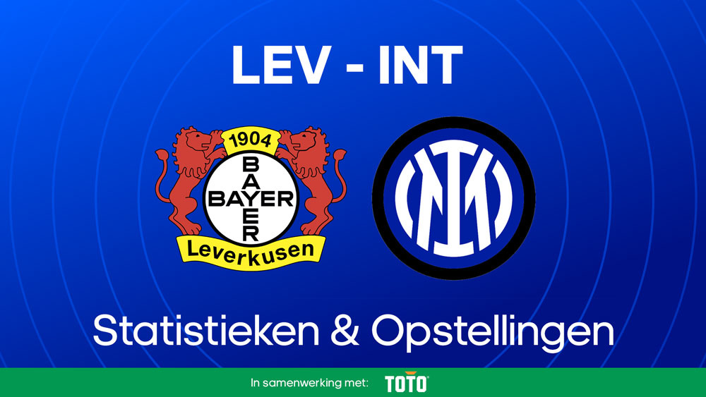 leverkusen inter milan statistieken opstellingen