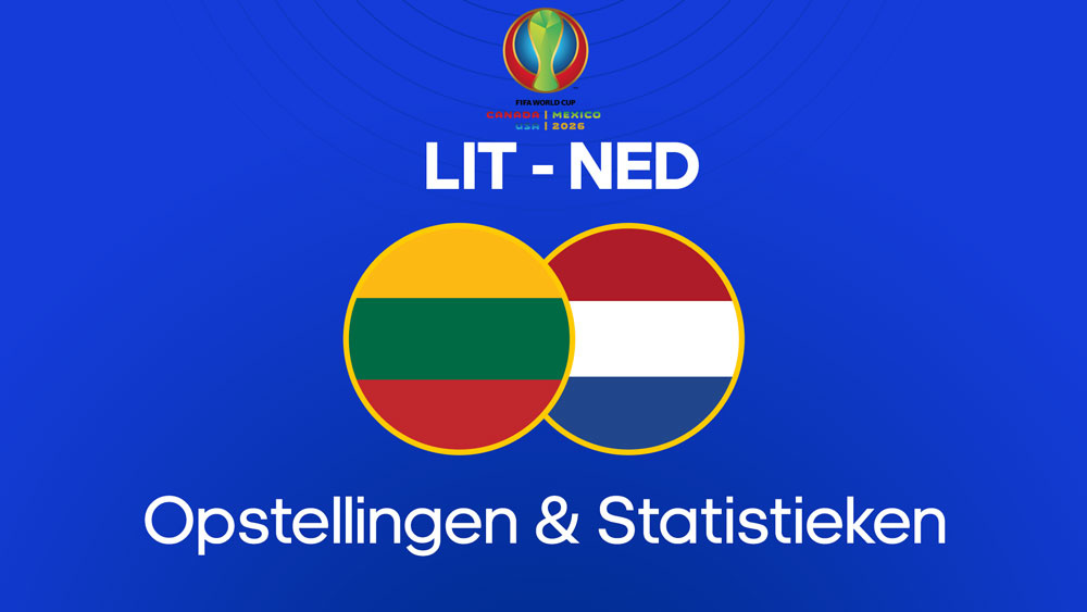 litouws voetbalelftal nederlands elftal opstellingen statistieken