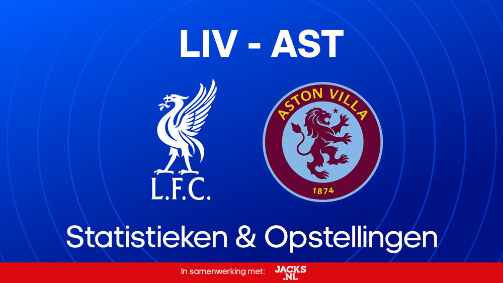liverpool aston villa statistieken opstellingen